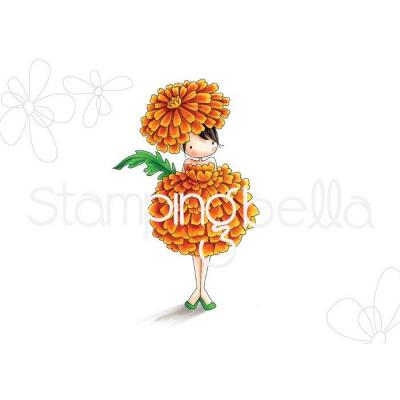 Stamping Bella Cling Stamp - Garden Girl Marigold